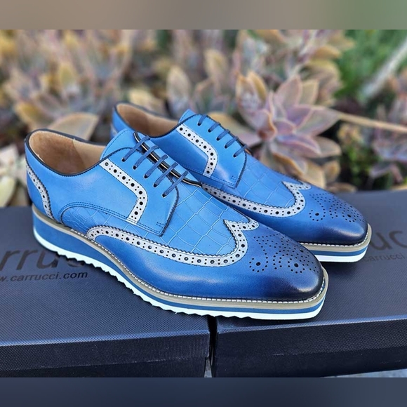 Lace Up Oxford Wingtip